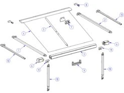 Thule Omnistor 1200 Staander 260